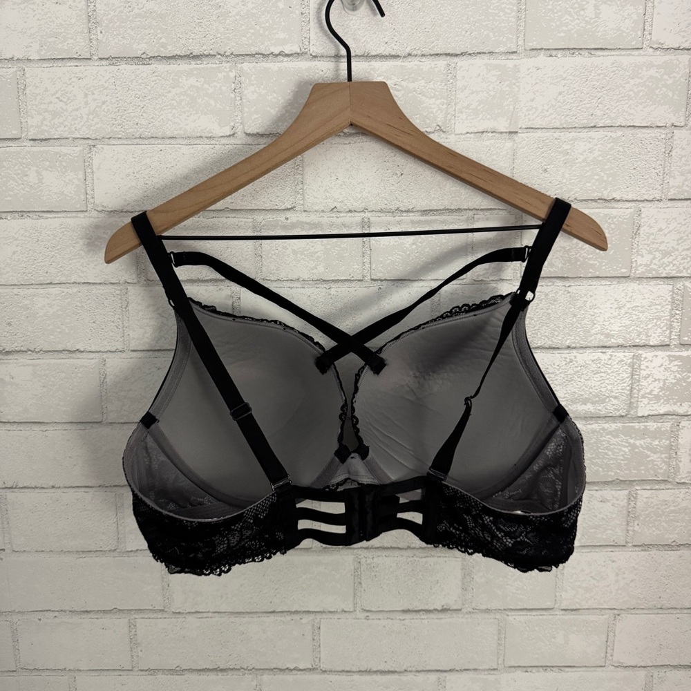 TODRID Plunge Lace Push Up Bra - Picture 4 of 6